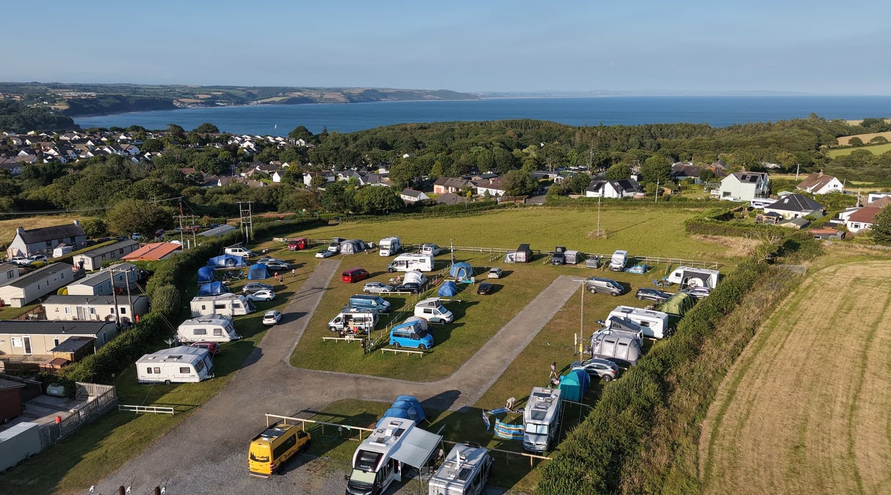 Camping and touring at Broadfield Farm Holiday Park