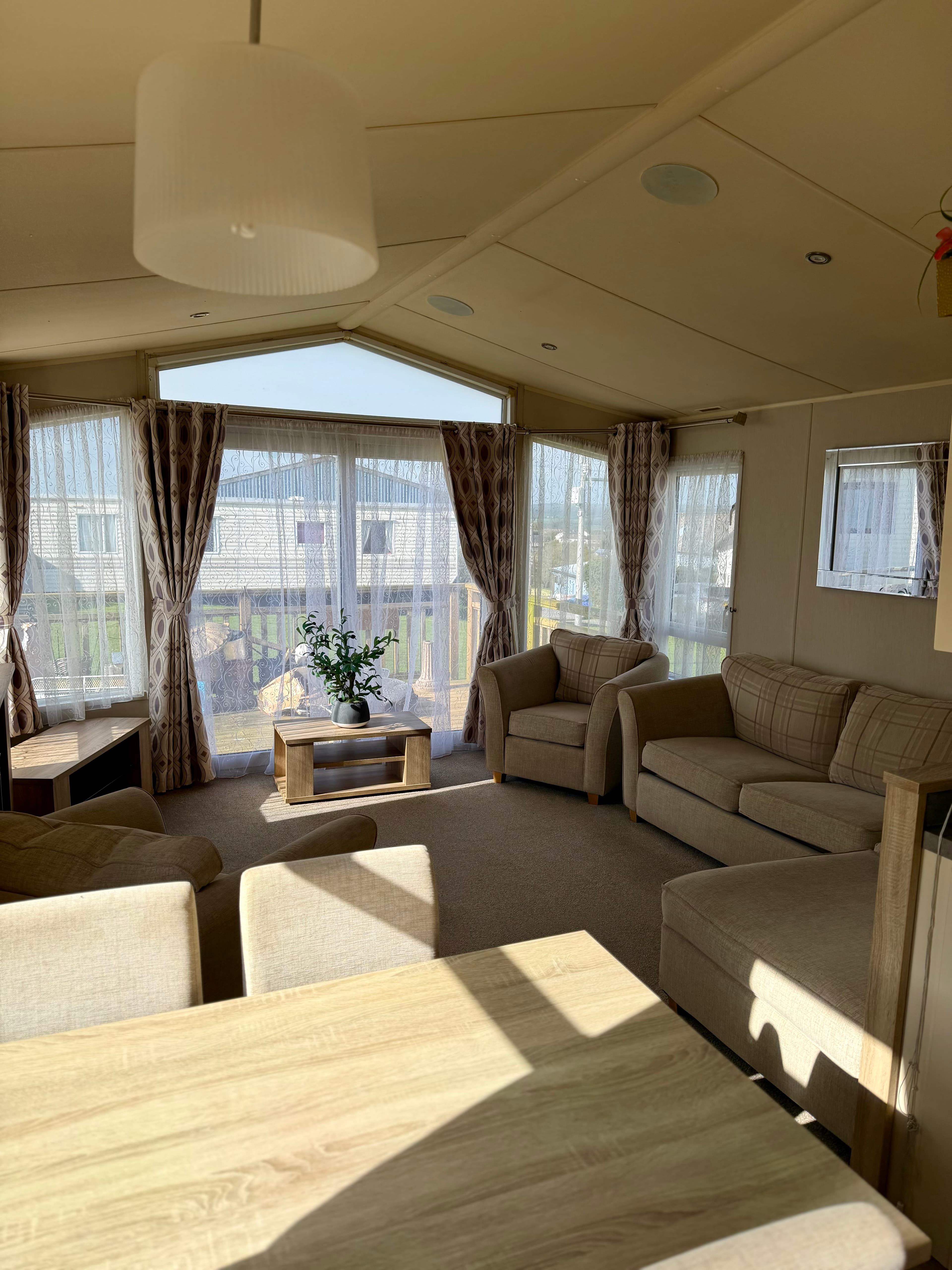Interior of Caravan
